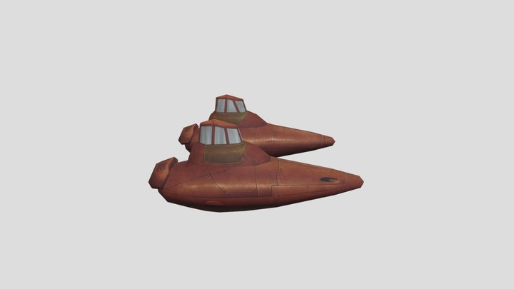 Bespin Twin Pod 3D Model