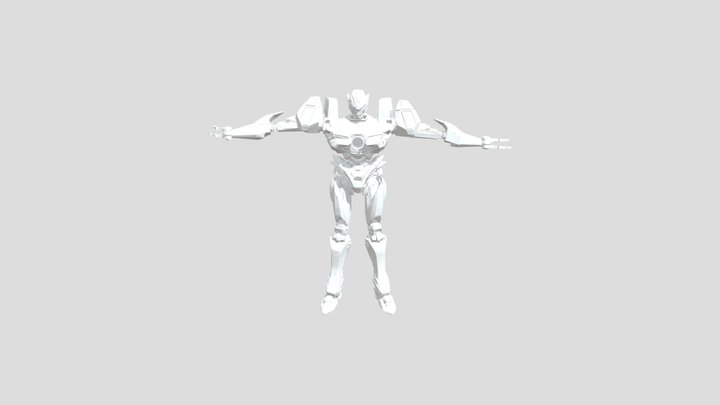 邕江怪物机器人 3D Model