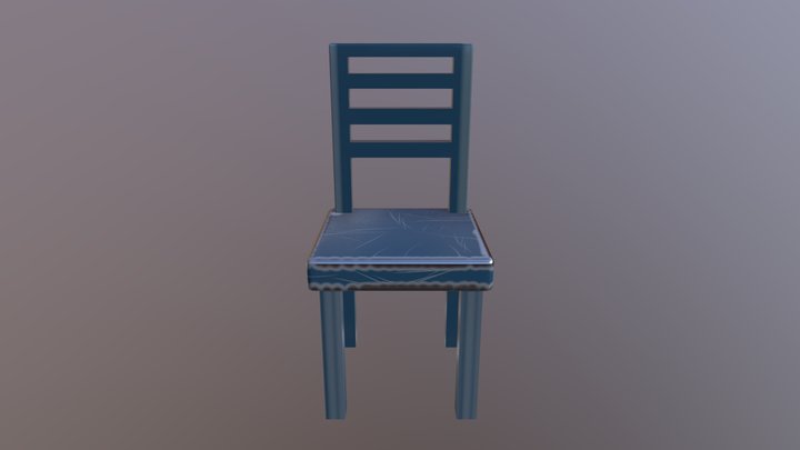 Chair Textured 3D Model