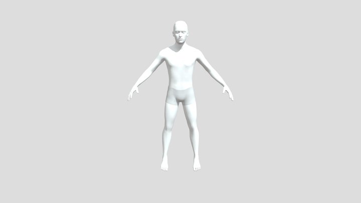 Man base model 3D Model
