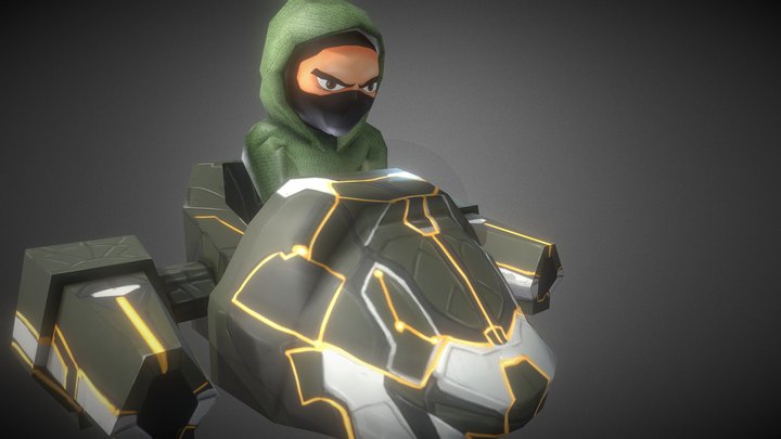 Mini Craft 3D Model