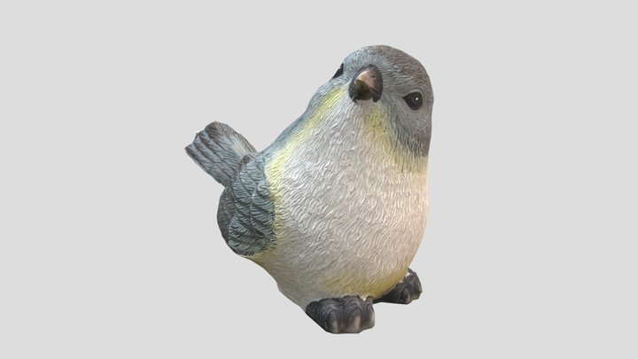 Bird (Grey) – Free 3D Model STL