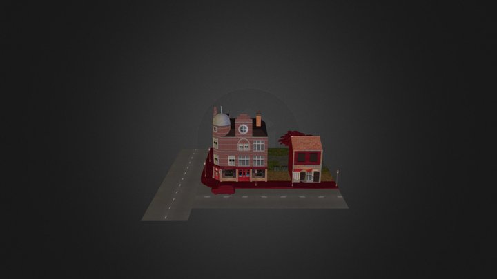 Cityscene 3D Model