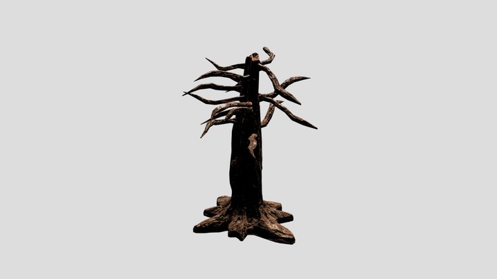 Dead tree for graveyard 3D Model