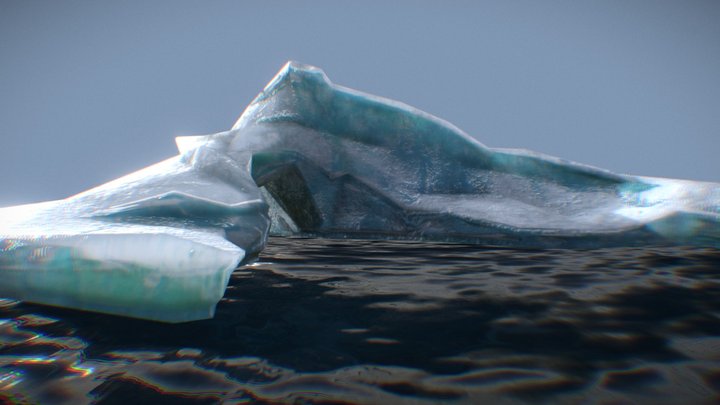 Iceberg 3D Model