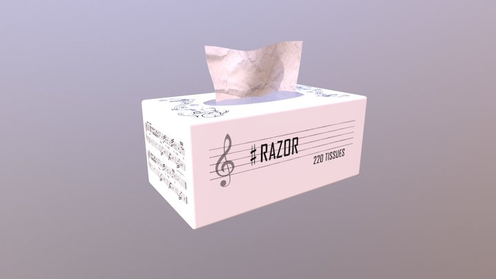 [Asset_27] Tissue Box 3D Model