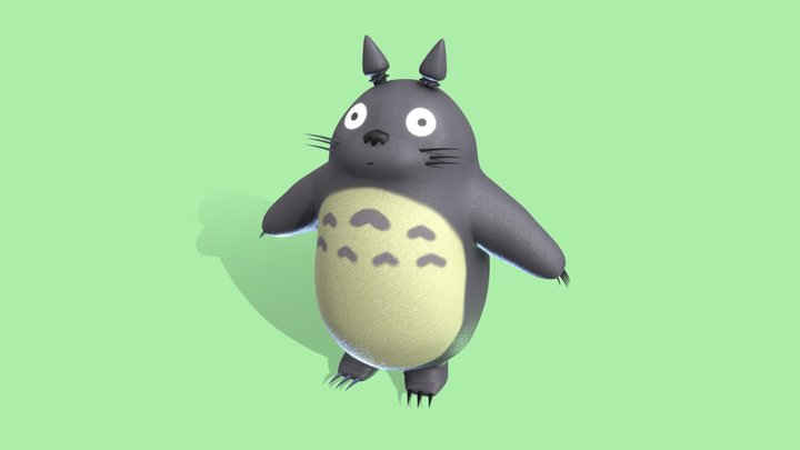 Totoro - My Neighbor Totoro 3D Model