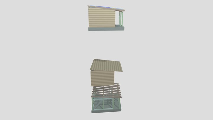 gartenhaus_02 3D Model
