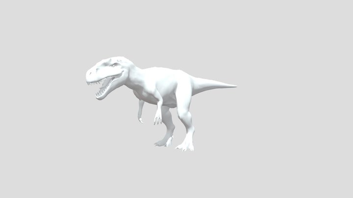 Baby Allosaurus Fragilis (Fase 2) 3D Model
