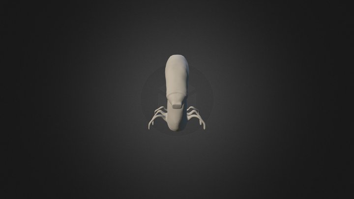 Simple 3d Exo printer worm 3D Model