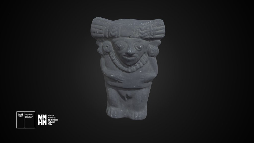 Facsímil de figura antropomorfa de Lambayeque
