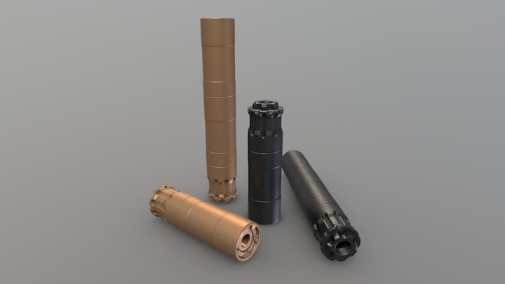 Rugged Obsidian 9mm Suppressor