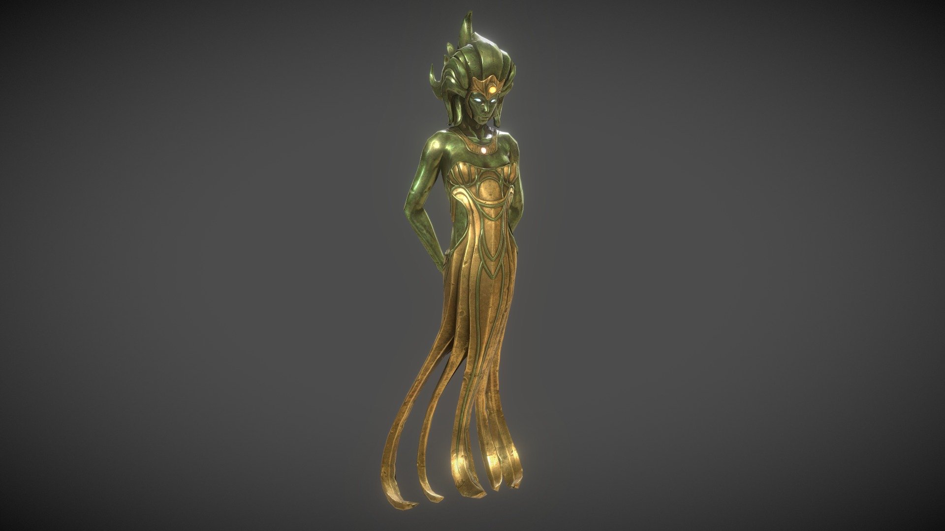 Mermaid - 3D model by rcworthley [3668d8b] - Sketchfab