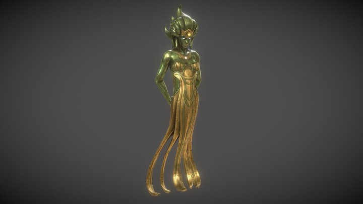 Mermaid 3D Model