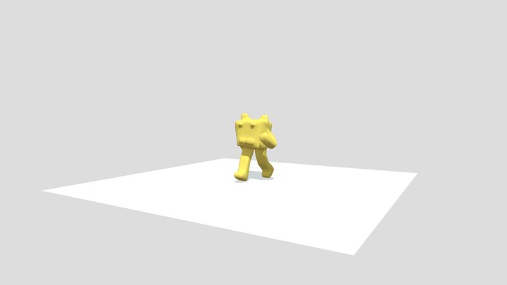 Walking 3D Model
