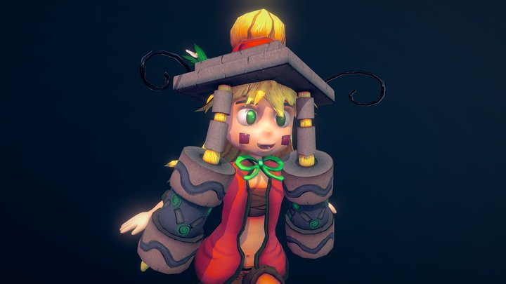 Nature's Maiden, Ouh 3D Model