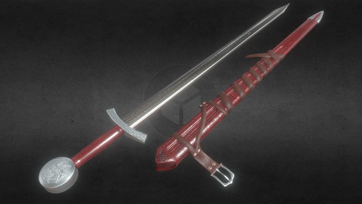 Vikings Sword 3D Model