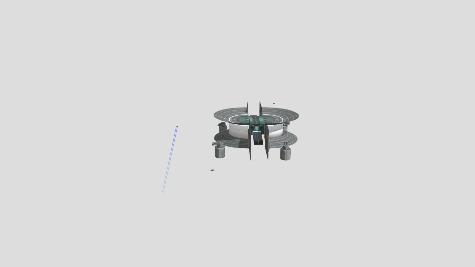 Space Station Scene