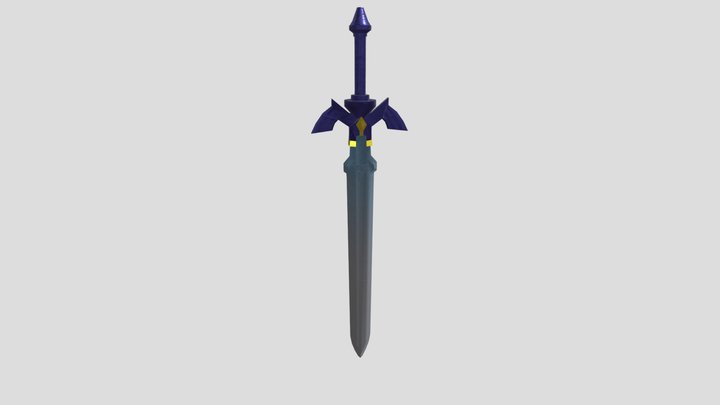 Master Sword (Zelda) 3D Model