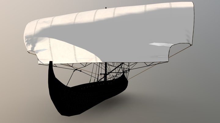 Vikingskip 3D Model