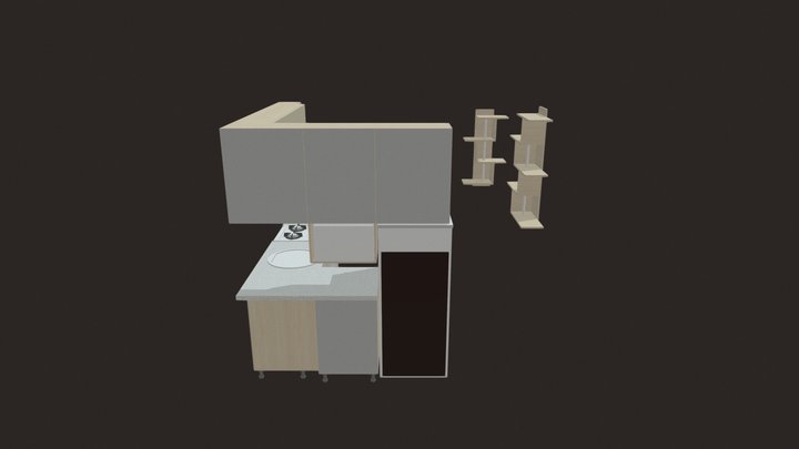 Кухня 3D Model