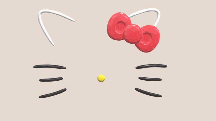 hello kitty 3D Model