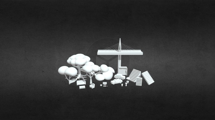 QBT -  3D Models of assets 3D Model