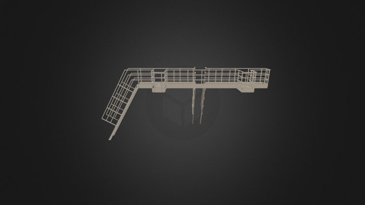 Лестницы, стремянки и площадки 3D Model