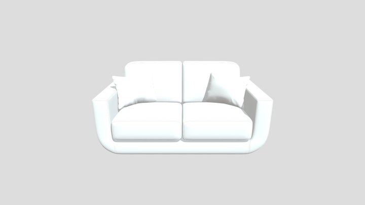 Average Sofa 3D Model