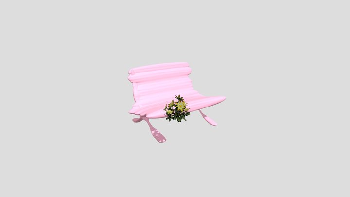 Kursi Maya 3D Model