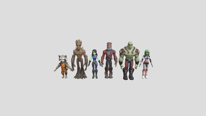 Disney Infinity2- Guardiansofthe Galaxy – Modelo 3D gratuito STL