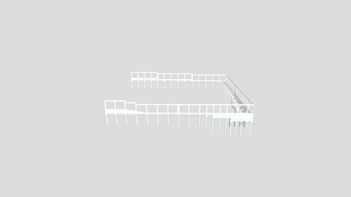 MURO DE ARRIMO - CASA MULHER PARANAENSE-IGU 3D Model
