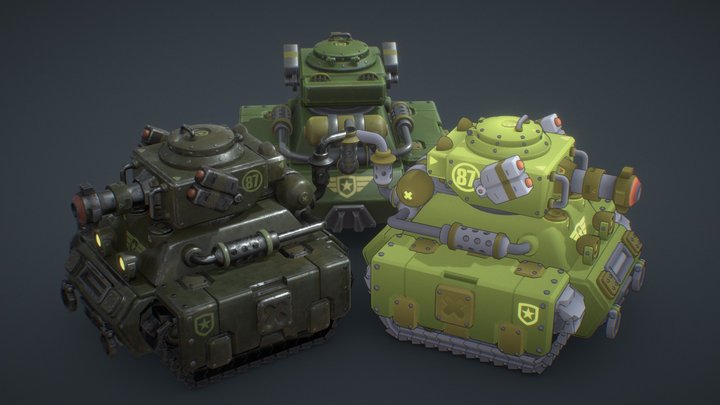 Tank 3D Model