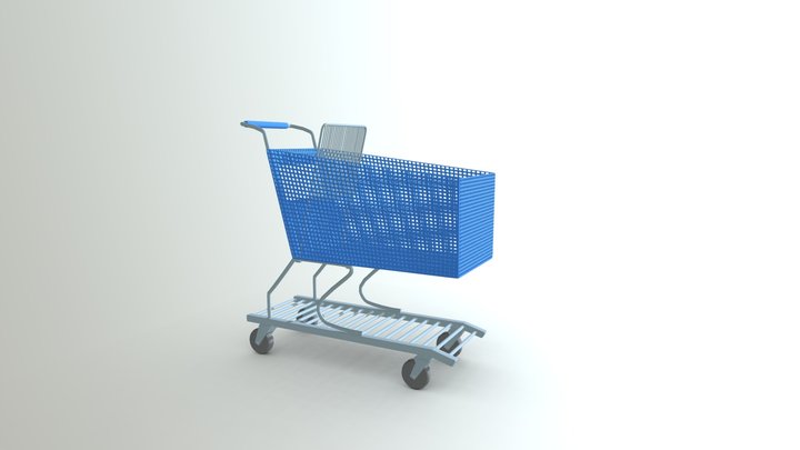 Shopping Cart – Modello 3D gratuito STL