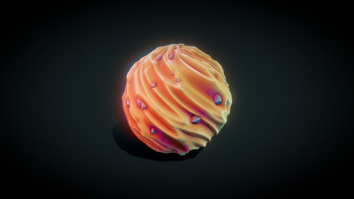 Substance_Sphere_obj 3D Model