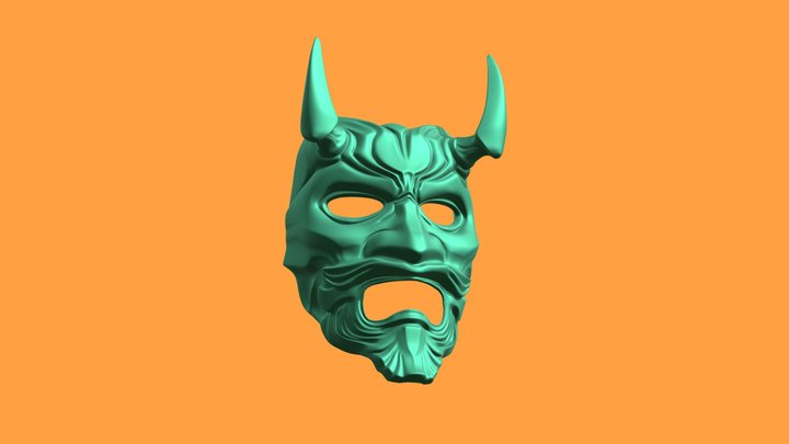 DemonMask 3D Model
