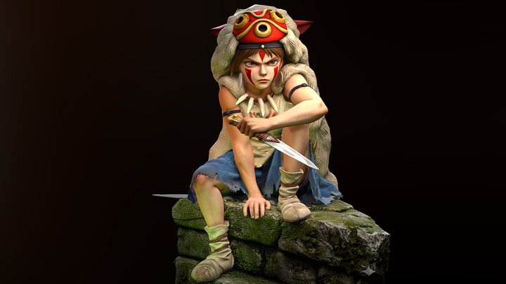 Mononoke – Free 3D Model STL