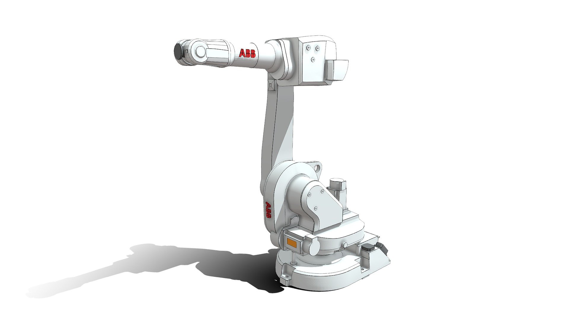 Robot Industrial - ABB - Download Free 3D model by MaaB [3676a8e ...