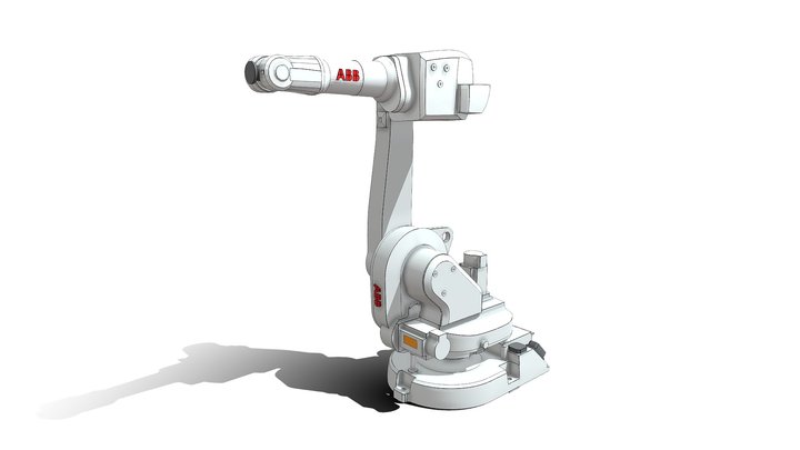 Robot Industrial - ABB 3D Model