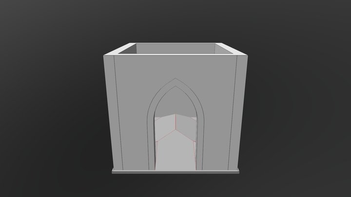 Bell Tower Roof 3D Model