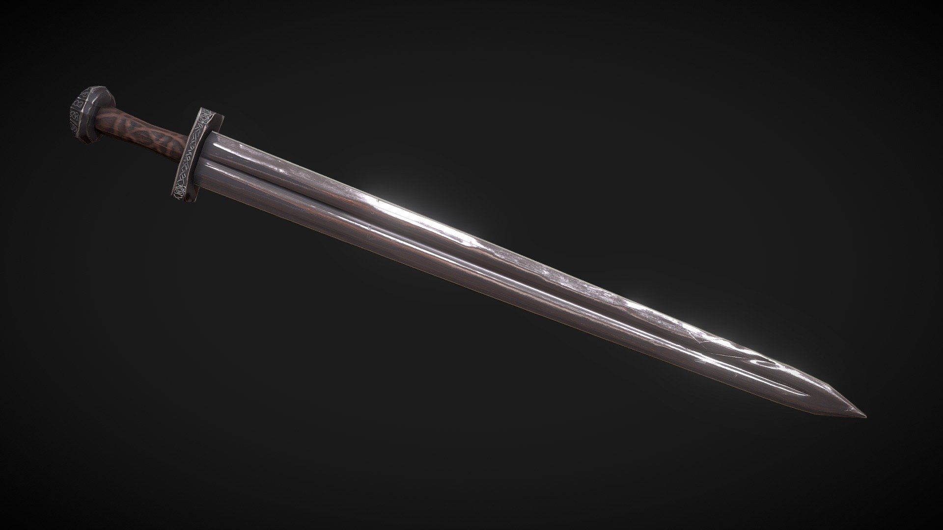 Northmen: Rise of the Vikings - One Handed Sword - 3D model by Carolin ...