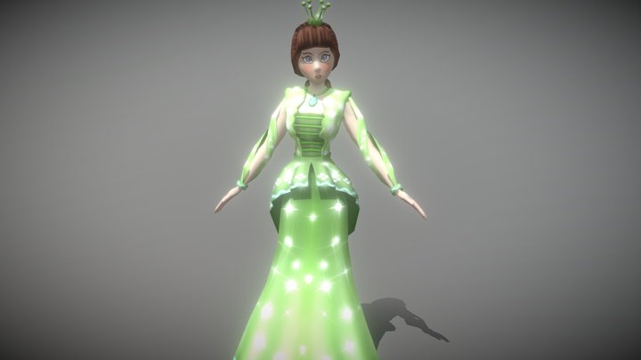 3DRT - Fantasy Princess - 03 3D Model