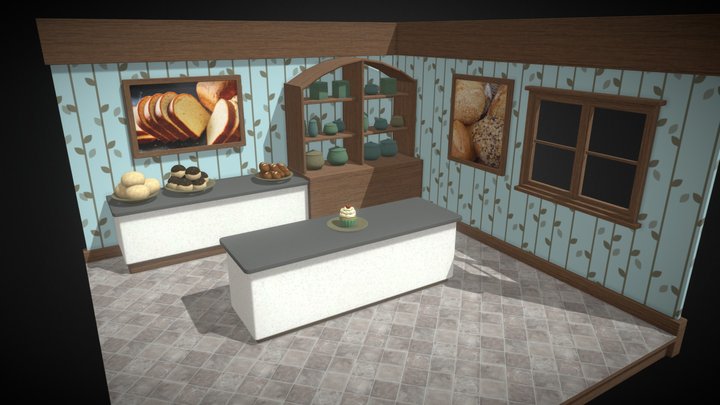 Bakery 3D Model