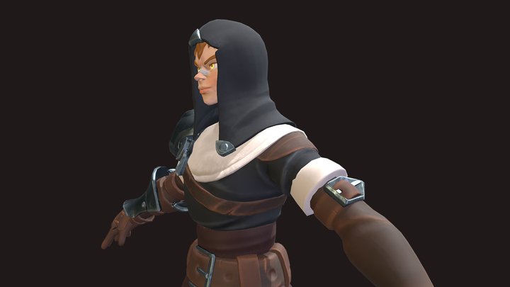 Cleric 3D Model