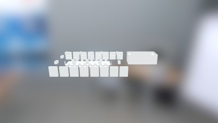 Library X Pantry 3D Model