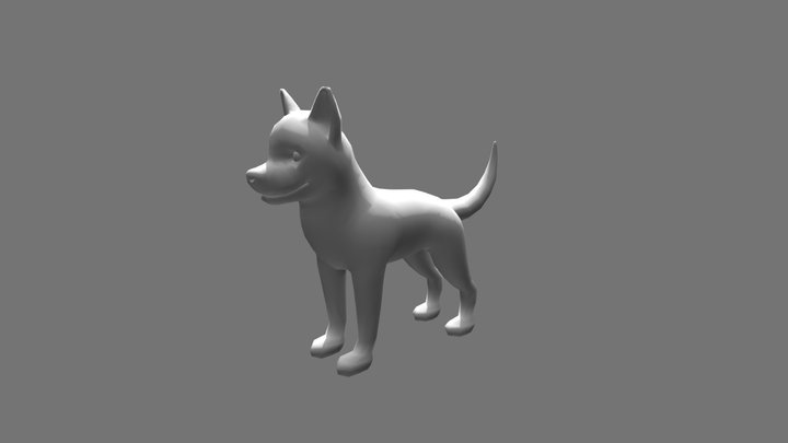 Puppy 3D Model