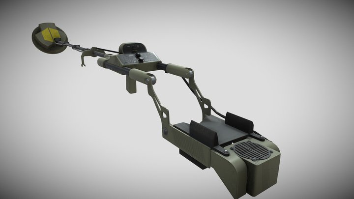 Mine Sweeper - AN/PSS-14 3D Model