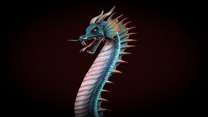 Sea Dragon 3D Model