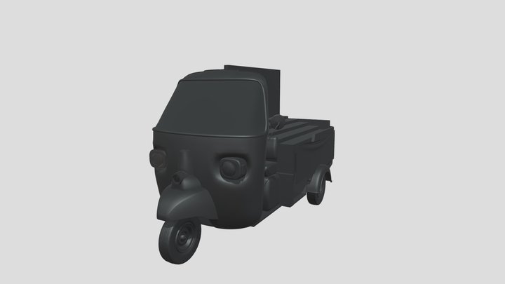 Scooter WIP 02 3D Model