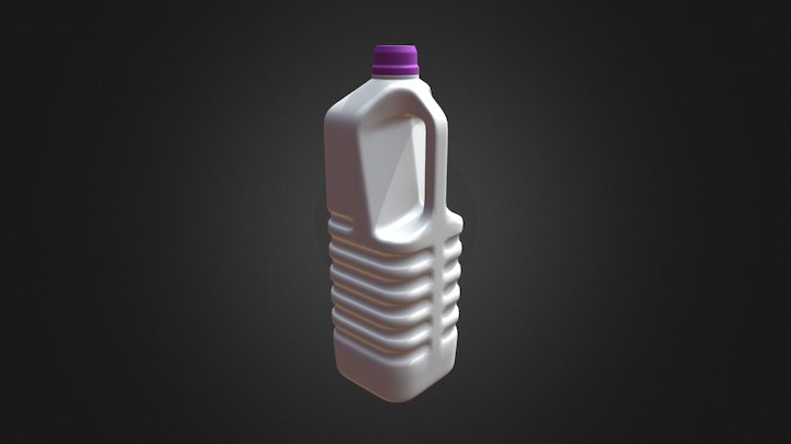 Detergent Bottle 2 3D Model